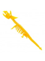 Тянучка-браслет  Динозавр  антистресс  357-2  стиракозавр  жёлтый