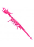 Тянучка-браслет  Динозавр  антистресс  357-2  стиракозавр  ярко-розовый