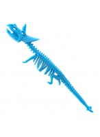 Тянучка-браслет  Динозавр  антистресс  357-2  стиракозавр  синий