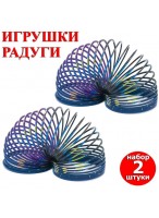 Н-р игрушек  Радуга/2шт  6,5*6,5  SM75-38  космос