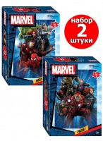 Н-р пазлов  54  Marvel /2шт  71183
