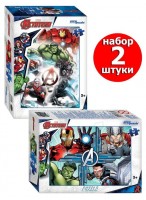 Н-р пазлов  54  Marvel /2шт  71183