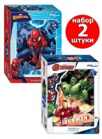 Н-р пазлов  54  Marvel /2шт  71183