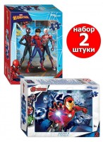Н-р пазлов  54  Marvel /2шт  71183