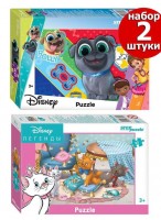 Н-р пазлов  80  Любимые герои/2шт  77172