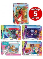 Н-р пазлов  80  Любимые герои/5шт  77172
