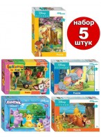 Н-р пазлов  80  Любимые герои/5шт  77172/77182
