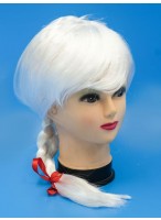 Парик  Снегурочка  длина косы=40см